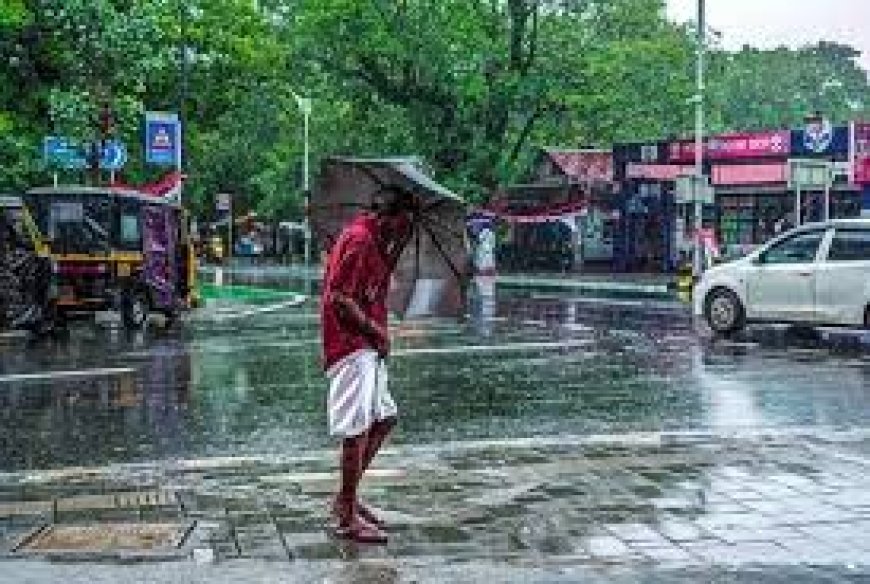 തൃശൂർ നഗരത്തിൽ കനത്ത മഴ