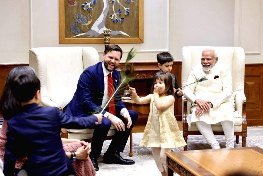 നരേന്ദ്ര മോദി ജനകീയനായ നേതാവെന്ന് അമേരിക്കൻ വൈസ് പ്രസിഡന്റ് ജെ ഡി വാൻസ്.