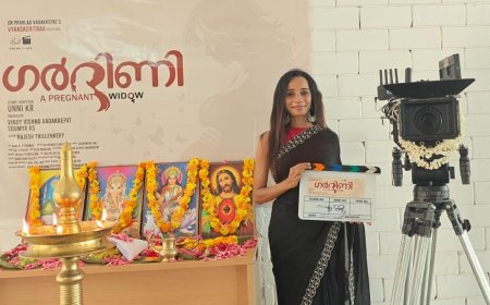 ഉണ്ണി കെ ആറിന്റെ ഗർഭിണി എ പ്രെഗ്നന്റ് വിഡോ എന്ന ചിത്രത്തിന്റെ ചിത്രീകരണം ആരംഭിച്ചു