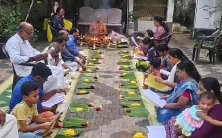 പോർക്കുളം ഈസ്റ്റ് ശാഖ സംഘടിപ്പിച്ച പ്രാർത്ഥനായജ്ഞം ഭക്തിപൂർവ്വം നടന്നു.
