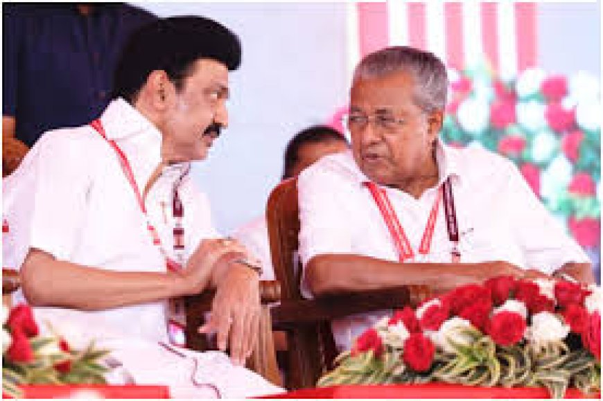 തമിഴ്നാട് മുഖ്യമന്ത്രി എം.കെ. സ്റ്റാലിൻ മുഖ്യമന്ത്രി പിണറായി വിജയന് ജന്മദിനാശംസകൾ നേർന്നു