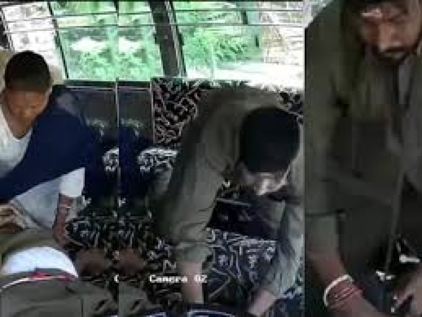 നിയന്ത്രണം വിട്ട് ബസിന്റെ എഞ്ചിന്‍ ഓഫ് ചെയ്തു യാത്രക്കാരുടെ ജീവൻ രക്ഷപ്പെടുത്തി കണ്ടക്ടർ