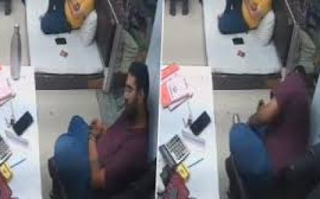 സൂറത്തിൽ 27 വയസ്സുള്ള യുവാവ് ഹൃദയാഘാതം മൂലം കുഴഞ്ഞ് വീണ് മരിച്ചു. സിസിടിവി ദൃശ്യങ്ങൾ സങ്കടകരം