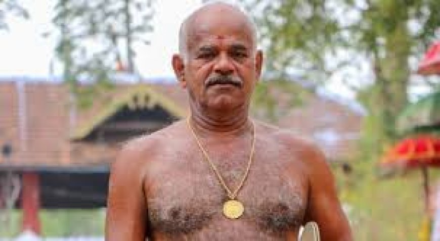 തൃശ്ശൂര്‍ പൂരം തിരുവമ്പാടി മഠത്തില്‍ വരവ് ഇലത്താള പ്രമാണി ചേലക്കര സൂര്യന്‍ അന്തരിച്ചു