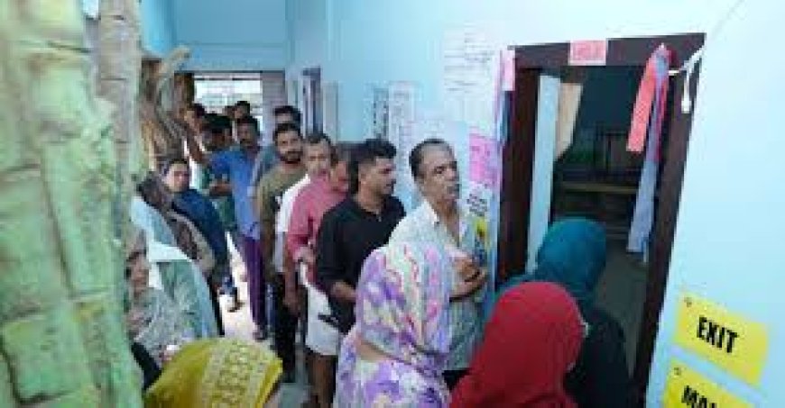 നിലമ്പൂരിലെ ജനങ്ങൾ വിധിയെഴുതി. പോളിങ് ശതമാനത്തിൽ കുറവ്
