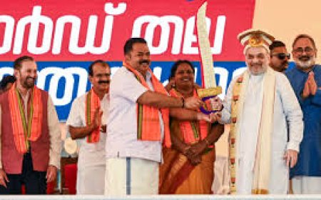 ബിജെപി ഓഫീസ് വികാസ് കേരളത്തിന്റെ കേന്ദ്രമായി മാറുന്നു. അമിത് ഷാ