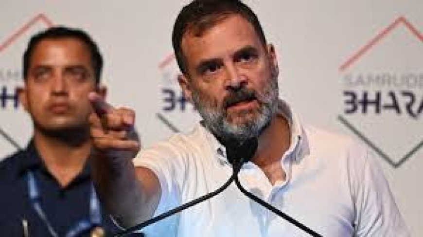 ഒഡീഷയിലെ കോളേജ് വിദ്യാർത്ഥിനിയെ വ്യവസ്ഥ' കൊലപ്പെടുത്തിയെന്ന് രാഹുൽ ഗാന്ധി ആരോപിച്ചു