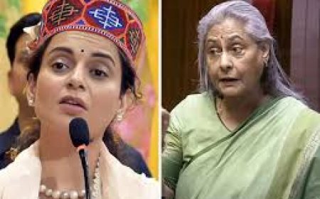 ജയ ബച്ചന്റെ പെരുമാറ്റത്തെ അപലപിച്ചു ബോളിവുഡ് നടിയും രാഷ്ട്രീയക്കാരിയുമായ കങ്കണ റണാവത്