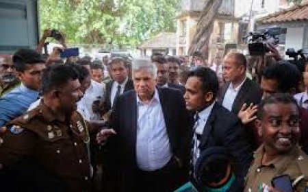 ഫണ്ട് ദുരുപയോഗം ആരോപിച്ച് ശ്രീലങ്കൻ മുൻ പ്രസിഡന്റ് റനിൽ വിക്രമസിംഗെ അറസ്റ്റിൽ