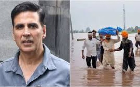 പ്രളയബാധിത പഞ്ചാബിലെ ദുരിതാശ്വാസ, പുനരധിവാസ പ്രവർത്തനങ്ങൾക്ക് നടൻ അക്ഷയ് കുമാർ വീണ്ടും 5 കോടി രൂപ വാഗ്ദാനം ചെയ്തു