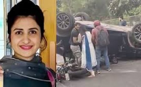 ഡൽഹിയിലെ ധൗള കുവാനിൽ ധനകാര്യ മന്ത്രാലയ ഡെപ്യൂട്ടി സെക്രട്ടറി നവ്ജ്യോത് സിംഗ് സഞ്ചരിച്ചിരുന്ന ബിഎംഡബ്ല്യു കാർ ഇടിച്ച് മരണപെട്ടു