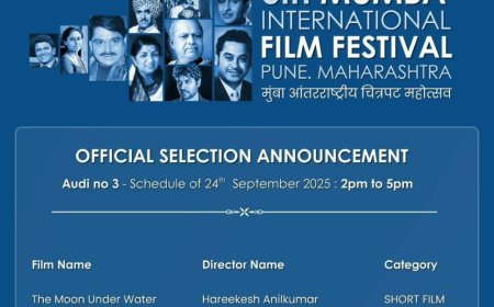 ഉണ്ണി കെ ആർ സംവിധാനം ചെയ്ത  "എ പ്രഗ്നന്റ് വിഡോ" എന്ന ചിത്രം മുംബ അന്താരാഷ്ട്ര ചലച്ചിത്രമേളയിലേക്ക് തിരഞ്ഞെടുക്കപ്പെട്ടു