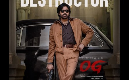 പവൻ കല്യാണിനെ നായകനാക്കി സുജീത്ത് സംവിധാനം ചെയ്യുന്ന ആക്‌ഷൻ എന്റർടെയ്നർ ഒജി തീയേറ്റർ റിലീസ് ആയി