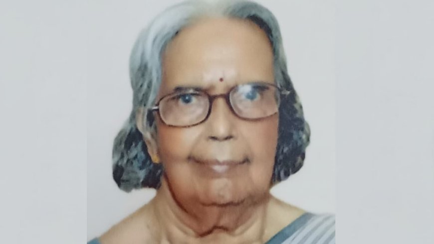 ഇഎംഎസ് നമ്പൂതിരിപ്പാടിന്റെ മകൾ ഡോ. മാലതി ദാമോദരന്‍ അന്തരിച്ചു