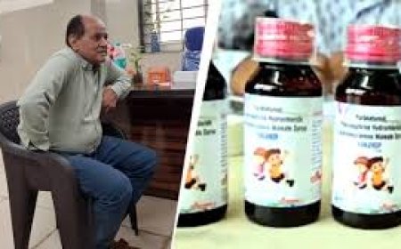 മധ്യപ്രദേശിലെ ചിന്ദ്വാര ജില്ലയിൽ 11 കുട്ടികളുടെ മരണവുമായി ബന്ധപ്പെട്ട ചുമ സിറപ്പ് നിർദ്ദേശിച്ച ഡോക്ടർ പ്രവീൺ സോണിയെ  അറസ്റ്റ് ചെയ്തു