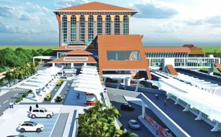 വിമാനത്താവള മാതൃകയിൽ പുതുക്കി നിർമിക്കുന്ന തൃശൂർ റെയിൽവേ സ്റ്റേഷൻ്റെ ത്രീഡി ഡിസൈൻ പുറത്തിറക്കി