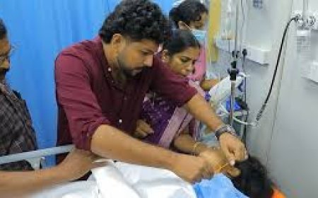 വധുവിന് വാഹനാപകടത്തിൽ ഗുരുതര പരുക്ക്: ഐസിയുവിൽ താലികെട്ട്
