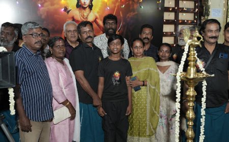 വീരമണികണ്ഠൻ എന്ന ത്രീഡി ചലച്ചിത്രത്തിന്റെ പൂജാ സ്വിച്ച് ഓൺ കർമ്മം എരുമേലി ശ്രീ ധർമ്മ ശാസ്താ ക്ഷേത്രത്തിൽ വച്ച് നടന്നു