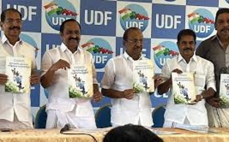 ആശാവര്‍ക്കര്‍മാര്‍ക്ക് 2000 രൂപ പ്രത്യേക പ്രതിമാസ അലവന്‍സ് നൽകുന്ന പ്രഖ്യാപനവുമായി യു ഡി എഫ് പ്രകടനപത്രിക
