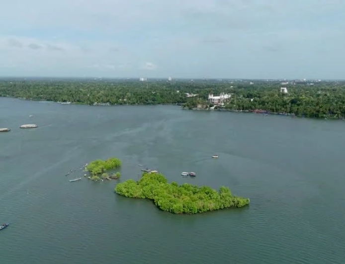 അഷ്ടമുടി തടാകത്തിൽ മുങ്ങിയ രണ്ട് യുവാക്കൾ മരിച്ചു