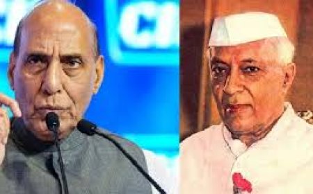 നെഹ്‌റുവിനെക്കുറിച്ചു  പ്രതിരോധ മന്ത്രി രാജ്നാഥ് സിങ് പറഞ്ഞത് പൂർണ നുണയെന്ന് കോൺഗ്രസ്സ്
