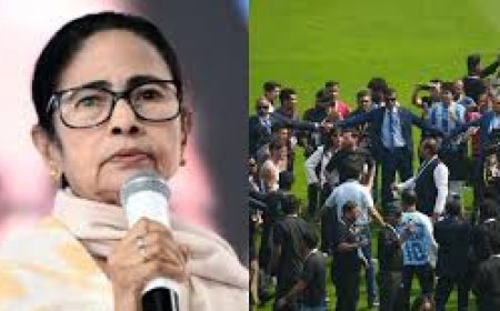 സാള്‍ട്ട് ലേക്ക് സ്‌റ്റേഡിയത്തില്‍ ഉണ്ടായ സംഭവത്തിൽ ലയണല്‍ മെസ്സിയോടും ആരാധകരോടും മാപ്പുചോദിച്ച് പശ്ചിമ ബംഗാള്‍ മുഖ്യമന്ത്രി മമത ബാനര്‍ജി