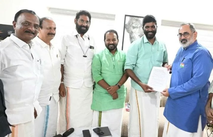 പാറ്റൂർ രാധാകൃഷ്ണൻ വികസിത തിരുവനന്തപുരത്തോടൊപ്പം