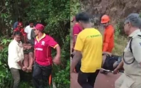 കരിപ്പൂര്‍ വിമാനത്താവളം വ്യൂ പോയിന്റില്‍ കാഴ്ച കാണാനെത്തിയ യുവാവ് താഴ്ചയിലേക്ക് വീണ് മരിച്ചു