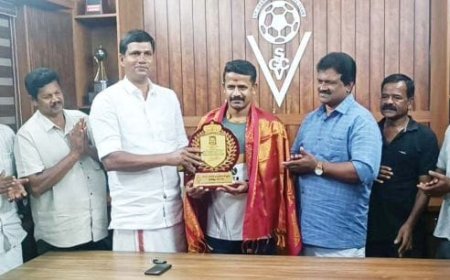 കുരുന്ന് ജീവൻ്റെ രക്ഷകനായി മാറിയ രഞ്ജിത്തിന് എസ്.ജി.വി.സിയുടെ ആദരം