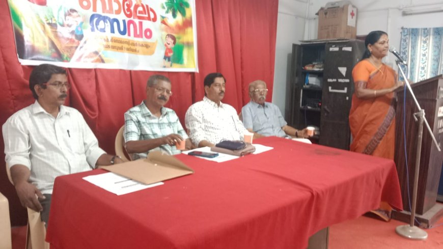 കൊല്ലം ലൈബ്രറി കൗൺസിൽ കൊല്ലം വെസ്റ്റ് മേഖലാ നേതൃസമിതിയുടെ ആഭിമുഖ്യത്തിൽ ബാലോത്സവം നടത്തി