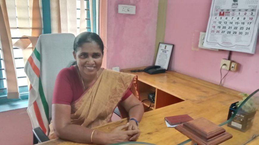 കൊറ്റങ്കര ഗ്രാമപഞ്ചായത്ത് പ്രസിഡണ്ടായി ഷെർളി സത്യദേവൻ ചുമതലയേറ്റു