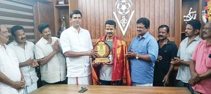 കുരുന്ന് ജീവൻ്റെ രക്ഷകനായി മാറിയ രഞ്ജിത്തിന് എസ്.ജി.വി.സിയുടെ ആദരം