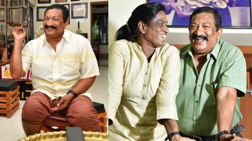 പി ടി ഉഷയുടെ ഭർത്താവ് വി ശ്രീനിവാസൻ അന്തരിച്ചു