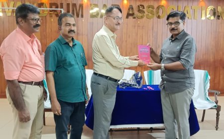 വായനകാലങ്ങൾ താണ്ടുന്ന മഹാ യാത്ര -പുസ്തകം പ്രകാശനം ചെയ്തു.