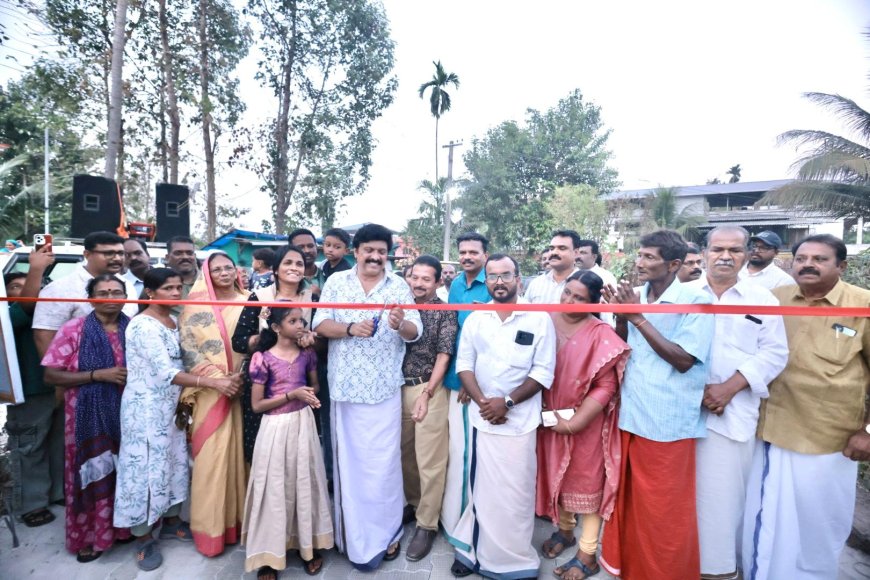 പത്തനാപുരം പഞ്ചായത്തിൽ മികച്ച റോഡുകൾ നിർമ്മിച്ചു: മന്ത്രി ഗണേഷ്