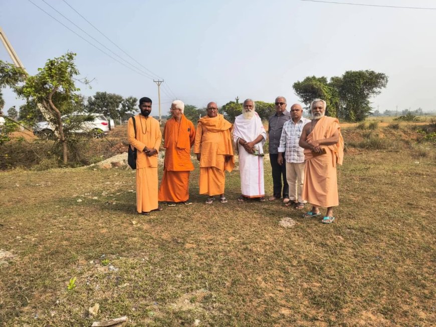 ബസാരപ്പള്ളിയിൽ ശ്രീനാരായണഗുരു മഠം സ്ഥാപിക്കുമെന്ന് ശിവഗിരി മഠ അധ്യക്ഷൻ സച്ചിദാനന്ദ സ്വാമി