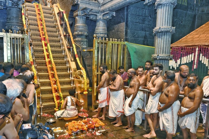 ശബരിമലയിൽ ഒരു ദിവസം ഒരു പടിപൂജ മാത്രമേ നടത്താൻ കഴിയൂ എന്ന് തന്ത്രി കണ്ഠരര് മഹേഷ് മോഹനര്