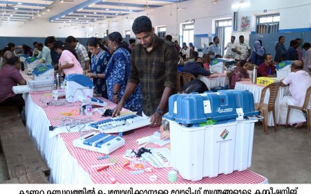 തെരഞ്ഞെടുപ്പ് വോട്ടിംങ് യന്ത്രങ്ങളുടെ കമ്മീഷനിംഗ് തുടങ്ങി -കലക്ടർ എൻ. ദേവി ദാസ്