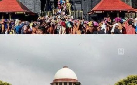 ശബരിമല യുവതി പ്രവേശന പുന:പരിശോധന ഹർജി :ഒമ്പതംഗ ഭരണഘടന ബഞ്ച് പരിഗണിക്കും: