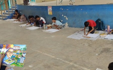 ഫെഡറേഷൻ ഓഫ് വർക്കിംങ് ജേർണ്ണലിസ്റ്റ് കേരള (എഫ്.ഡബ്ല്യു.ജെ.കെ)യുടെ ആഭിമുഖ്യത്തിൽ അംബേദ്ക്കർ ജയന്തി ചിത്രരചനാ മത്സരം