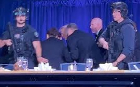 വൈറ്റ്ഹൗസിൽ മാധ്യമപ്രവർത്തകരുടെ അത്താഴവിരുന്നിടെ വെടിവയ്പ്