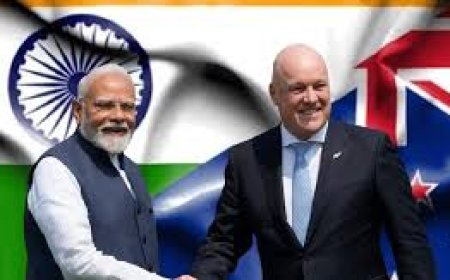ഇന്ത്യയും ന്യൂസിലൻഡും ഏറെ പ്രതീക്ഷയോടെ കാത്തിരുന്ന സ്വതന്ത്ര വ്യാപാര കരാറിൽ ഒപ്പുവെക്കുന്നു