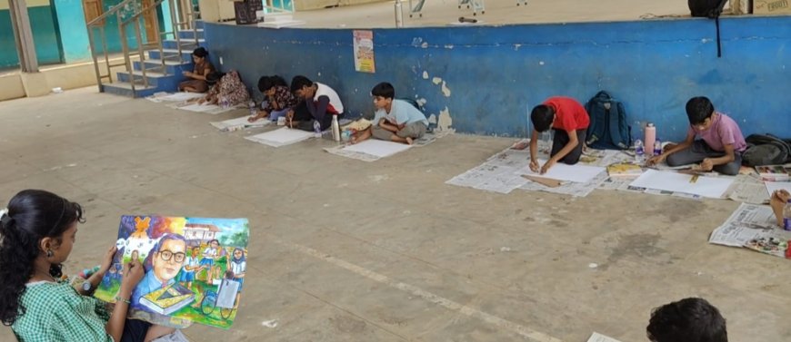 ഫെഡറേഷൻ ഓഫ് വർക്കിംങ് ജേർണ്ണലിസ്റ്റ് കേരള (എഫ്.ഡബ്ല്യു.ജെ.കെ)യുടെ ആഭിമുഖ്യത്തിൽ അംബേദ്ക്കർ ജയന്തി ചിത്രരചനാ മത്സരം