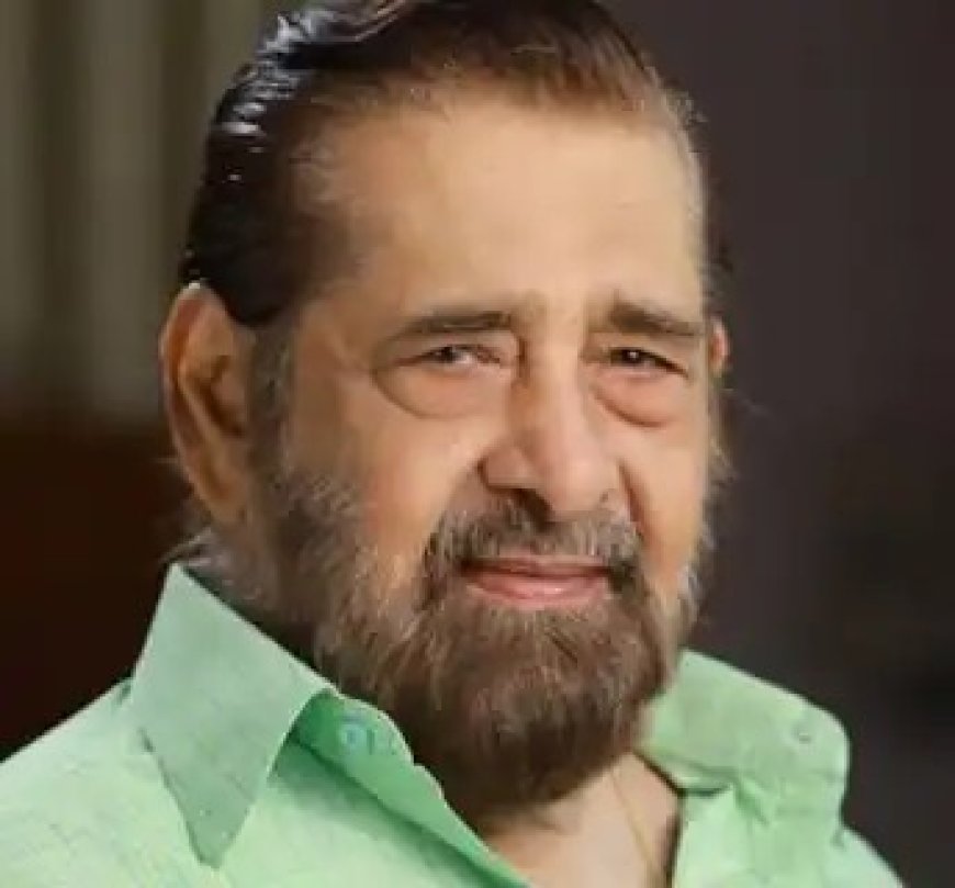 നടൻ മധുവിന് കൃഷ്ണാഞ്ജലി പുരസ്കാരം: മെയ് 9 ന് വൈകുന്നേരം 3 ന് വസതിയിലെത്തി സമർപ്പിക്കും