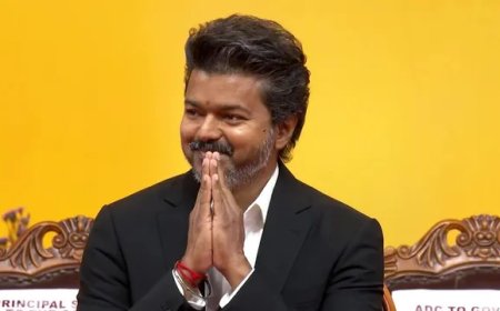 തമിഴ്‌നാടിന്റെ മുഖ്യമന്ത്രിയായി വിജയ് അധികാരമേറ്റു