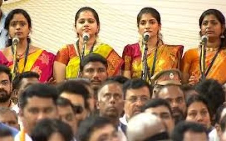 പൂർണമായും കേന്ദ്രത്തിന്റെ മാർഗ്ഗനിർദ്ദേശങ്ങൾ പാലിച്ചാണ്   സത്യപ്രതിജ്ഞാ ചടങ്ങുകൾ നടത്തിയത്