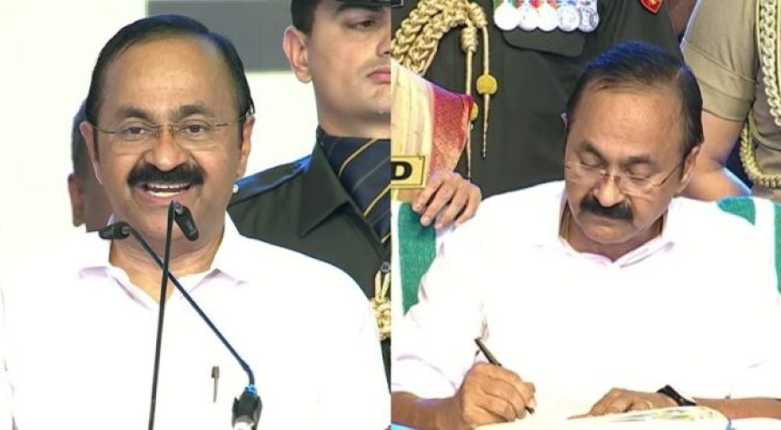 കേരളത്തിന്റെ മുഖ്യമന്ത്രിയായി വി ഡി സതീശന്‍ സത്യപ്രതിജ്ഞ ചെയ്തു