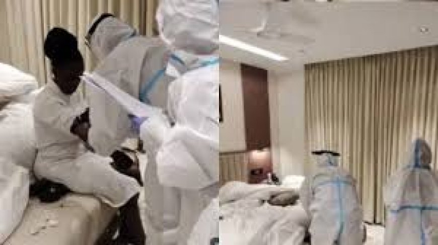 ബെംഗളൂരുവിൽ എബോള വൈറസ് ബാധയെന്ന സംശയിക്കുന്ന സ്ത്രീയെ ഐസൊലേഷൻ വാർഡിലേക്ക് മാറ്റി