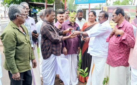 കേരള കർഷക ഫെഡറേഷൻ ലോക പരിസ്ഥിതി ദിനം ആചരിച്ചു.