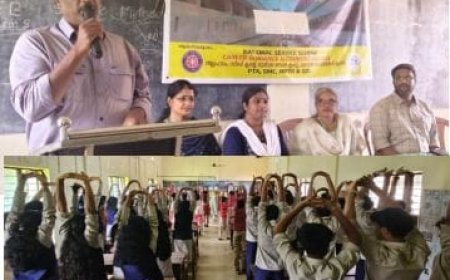 ലഹരി വിരുദ്ധ ബോധവൽക്കരണ ക്ലാസ്സും യോഗ പരിശീലനവും സംഘടിപ്പിച്ചു.